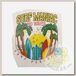 Термотрансфер арт.TBY.1338 Surf Maniac 19,5х16,8см, уп.10шт