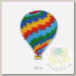 Термоаппликации арт.TBY.2230 Воздушный шар 3х6см, уп.10 шт.