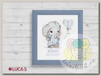 Набор для вышивания с рамкой в комплекте LUCA-S арт. R03 23х25,5 см