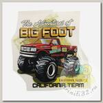 Термотрансфер арт.TBY.1334 Big Foot 18,7х19см, уп.10шт