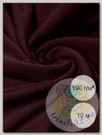 Ткань флис 2-х ст. TBY-0059-S088 190 г/м2 100% ПЭ шир.150см  цв.S088 коричневый уп.10м