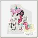 Термотрансфер арт.TBY.1292 Be Cool 10,9х13,4см, уп.10шт