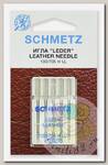 Иглы для бытовых швейных машин Schmetz для кожи 130/705H LL №100, уп.5 игл