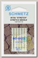 Иглы для бытовых швейных машин Schmetz стрейч 130/705H-S №90, уп.5 игл