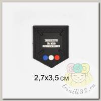 Аппликации пришивные арт.TBY.2268 2,7х3,5см, уп.10 шт