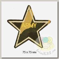 Термоаппликации  арт.TBY.A08 ARMY 75х75 мм уп.10 шт