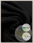 Ткань флис 2-х ст. TBY-0240-F322 240 г/м2 100% ПЭ шир.150см  цв.F322 черный уп.10м