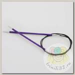 47068 Knit Pro Спицы круговые для вязания Zing 3,75мм/40см, алюминий