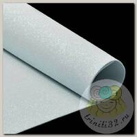 Фоамиран глиттерный Magic 4 Hobby 2 мм арт.MG.GLIT.H028 цв.белоснежный, 20х30 см
