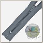 Молния Mzip брючная №4 замок полуавтомат, 20см н/р цв.F319 серый уп.100шт