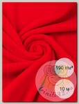 Ткань флис 2-х ст. TBY-0059-S171 190 г/м2 100% ПЭ шир.150см  цв.S171 красный уп.10м