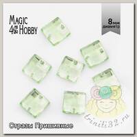 Стразы пришивные акриловые MAGIC 4 HOBBY арт.MG.EF.02 08x08 мм квадрат цв.10 уп.2000 шт