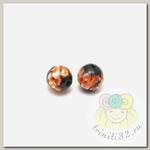 Бусины керамические Мурано TESОRO  арт.TS.D5162-02 цв.3  12 мм in O2 мм