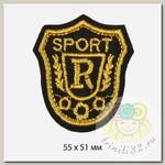 Термоаппликации арт.TBY.SH11 SPORT R 55x51 мм 10 шт