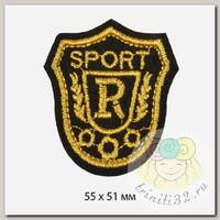 Термоаппликации арт.TBY.SH11 SPORT R 55x51 мм 10 шт