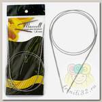 Спицы круговые для вязания на тросиках Maxwell Black 80 см арт.#15 1,8мм
