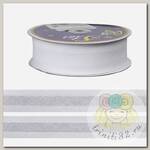 Косая бейка хлопок TBY арт.CB40 шир.40мм цв.F101 белый уп.27,43 м