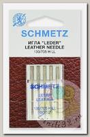 Иглы для бытовых швейных машин Schmetz для кожи 130/705H LL №80, уп.5 игл