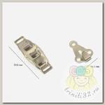 Брючные крючки регулируемые TBY-JX8016 цв.никель уп. 100шт