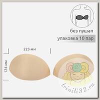 Чашечки балконет р.90 D (XL) без пуш-ап TBY-D4.6.02 телесный уп.10 пар
