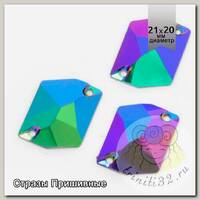 Стразы пришивные акриловые (Resin) Tesoro Crystal арт.TS.ED6.2.06 цв.6 21х20 мм уп.5шт
