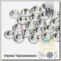 Стразы термоклеевые Xirius 8+8 граней SS10 (2,7-2,9 мм) арт.HF10-1 цв.Crystal, уп.1440шт
