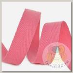Тесьма киперная 15 мм хлопок 3,8г/м арт.TBY.CT15137 цв.F137 розовый уп.5м