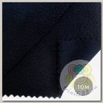 Ткань Флис односторонний 180 г/м2 100% ПЭ шир.150см арт.TBY.Fl180.S058 цв.т.синий уп.10м