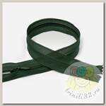 Молния Mzip пласт. потайная №3 60см н/р цв.F273 т.зеленый уп.50шт