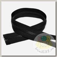 Молния Mzip трактор №5 1 замок усил.зв., 35см, цв.F322 черный уп.50шт