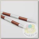 42128 Knit Pro Спицы съемные для вязания SmartStix 5,5мм для длины тросика 28-126см, алюминий, серебристый/охра
